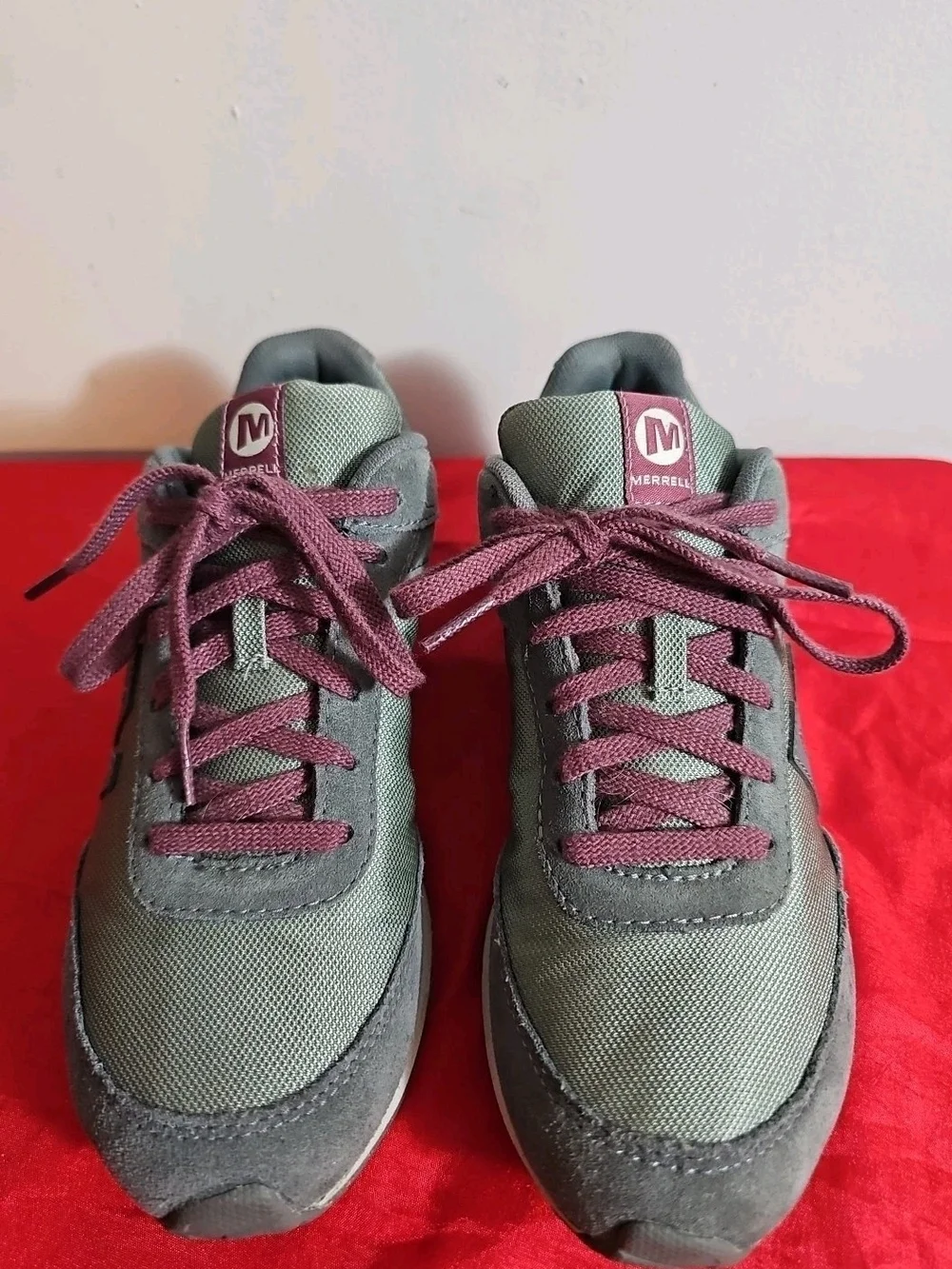 Merrell Womens Sedona/Hawthorn Rose Size 7 Gray Lace Up J310514C Shoes